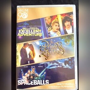 MGM 90th Anniversary DVD Collection PRINCESS BRIDE BILL AND TEDS EXCELLENT ADV